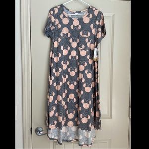 LuLaRoe Disney Carly Dress Small